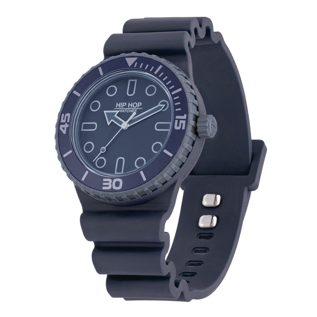 Hip Hop watch BLUE/ICE Master collection 41mm HWU13333