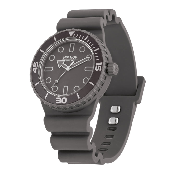 Hip Hop watch BORDEAUX/GREY Master collection 41mm HWU13334