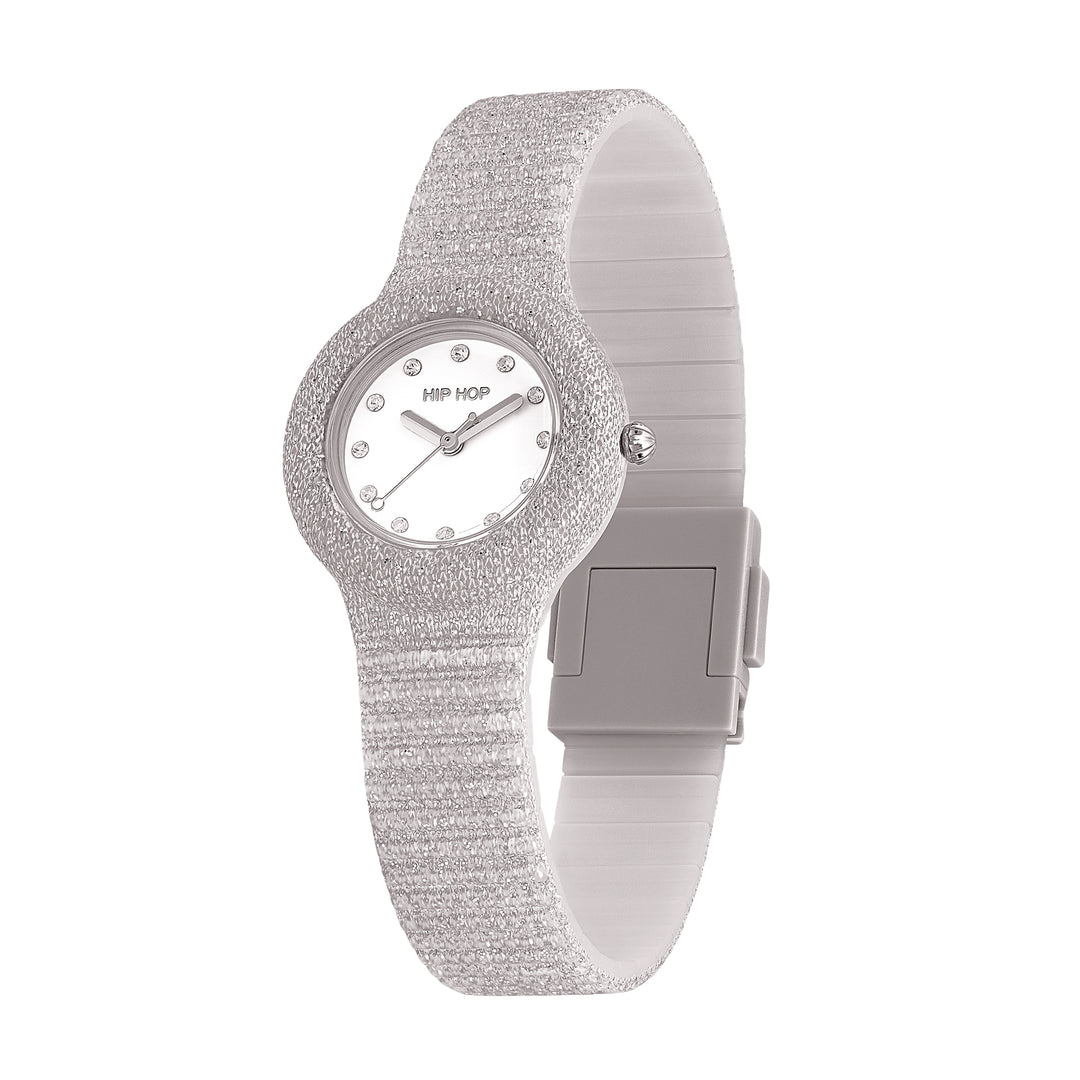 Hip Hop watch Silver Shimmer Crush 32mm HWU1336