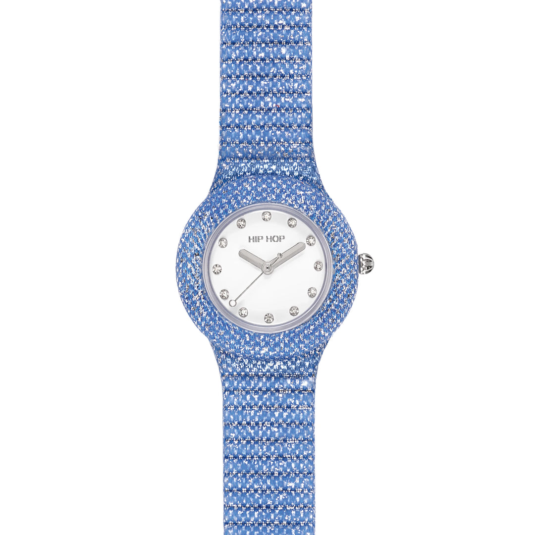 Hiphop horloge Blue Shimmer Crush 32mm HWU1337