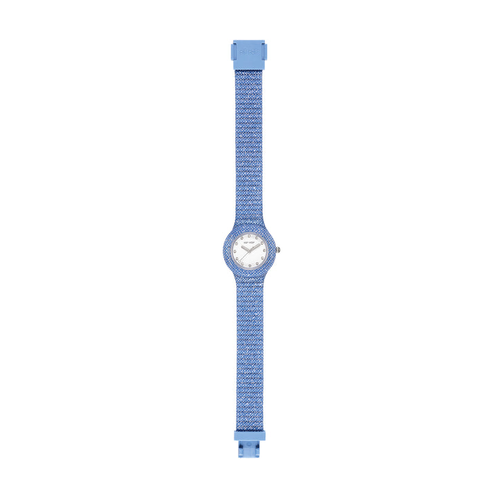 Hiphop horloge Blue Shimmer Crush 32mm HWU1337