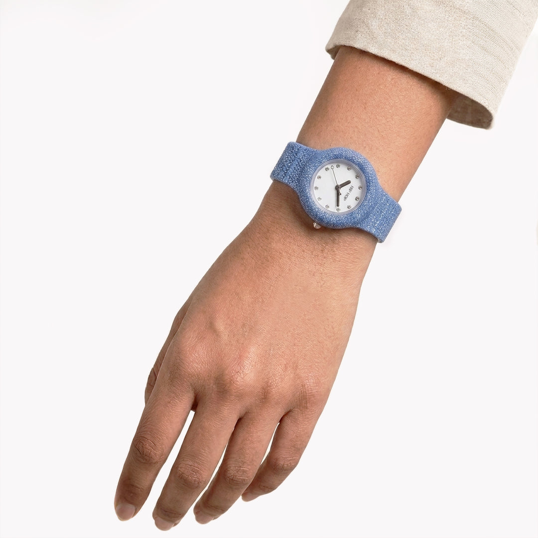 Hiphop horloge Blue Shimmer Crush 32mm HWU1337