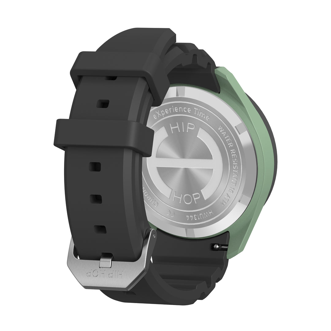 Hip Hop horloge Green Sage XT10 collectie 42mm HWU1347