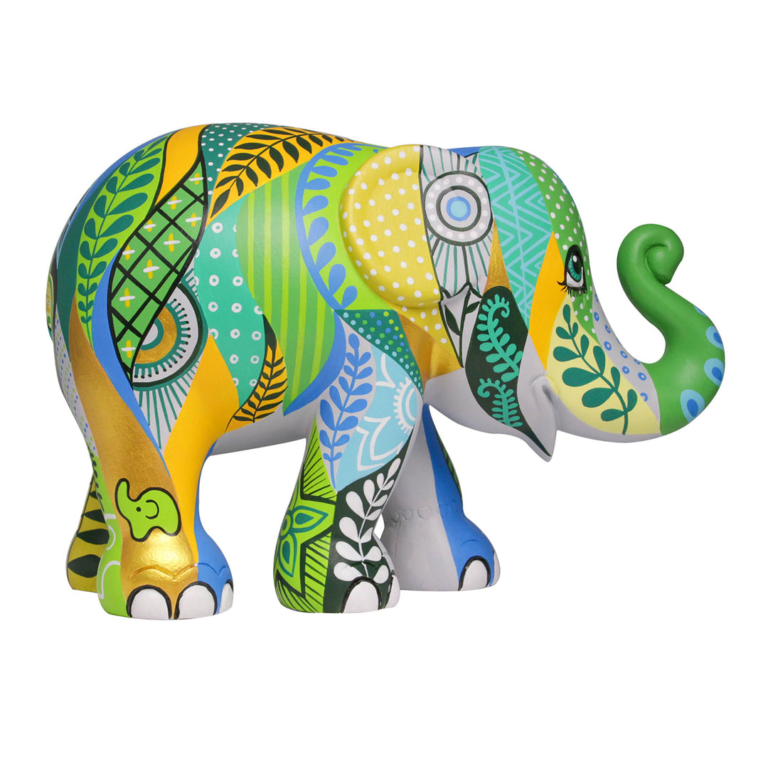 Elephant Parade olifant Happy Sarawak 15cm Limited Edition Wanchalerm Mueanpang Hong Kong 2014 SKU Happy Sarawak 15