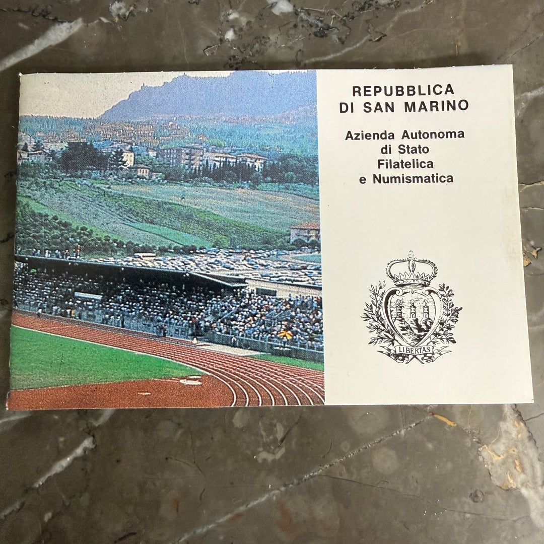 Silbermünzen Republik San Marino XV. Olympische Winterspiele in Calgary und XXIV. Olympische Winterspiele in Seoul 1988