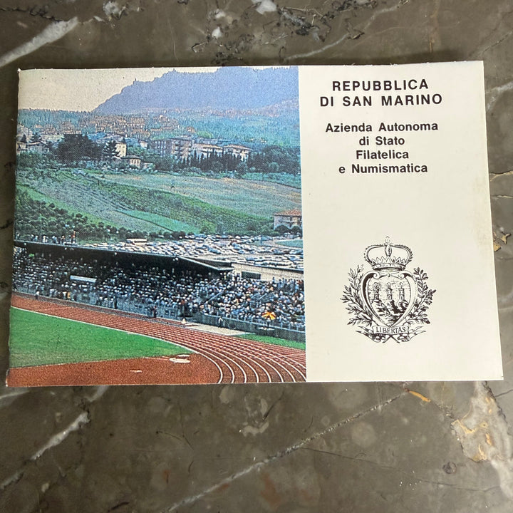 Silbermünzen Republik San Marino XV. Olympische Winterspiele in Calgary und XXIV. Olympische Winterspiele in Seoul 1988