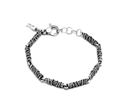 Giovanni Raspini Tiny armband Silver Dreads 925 11215