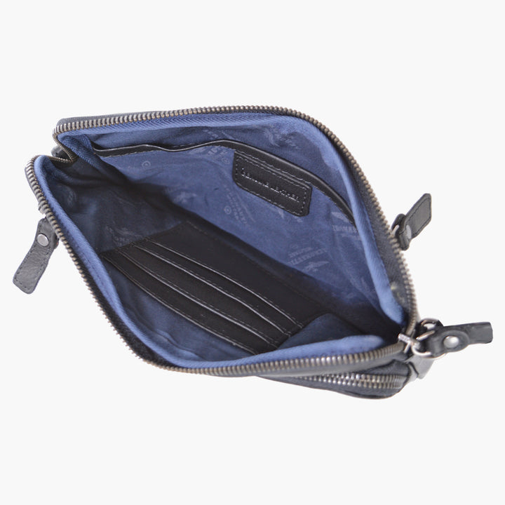 Aeronautica Militare leren heren clutch tas Vintage lijn AM356-MO