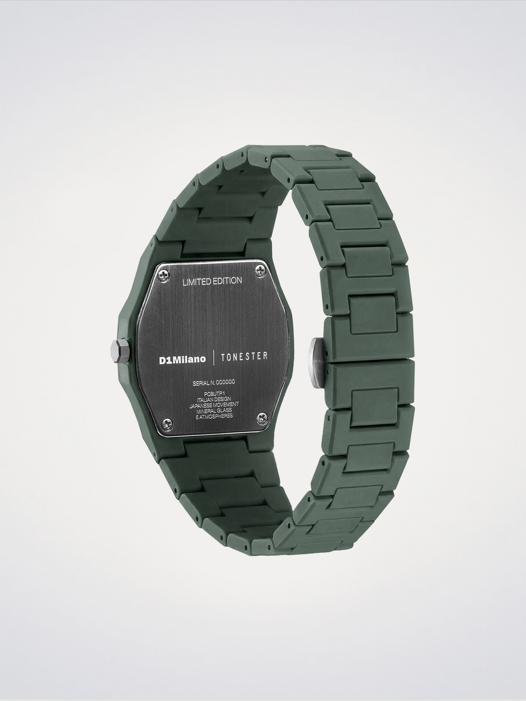 D1 Milano D1 x Tonester: Love &amp; Sins Limited Edition horloge 40,5 mm D1-PCBUTP4