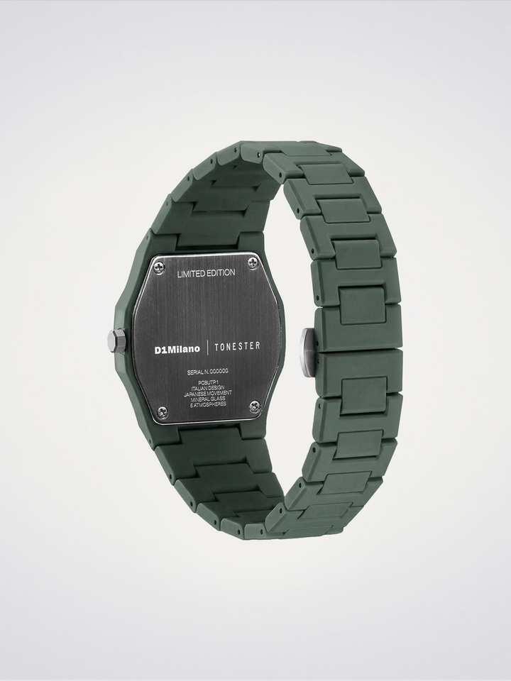 D1 Milano D1 x Tonester: Love &amp; Sins Limited Edition horloge 40,5 mm D1-PCBUTP4