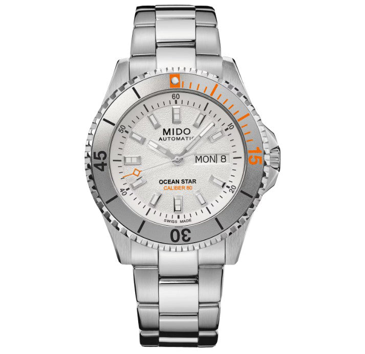 Mido Uhr Ocean Star 200 41 mm Automatik Silber Stahl M026.930.11.031.00
