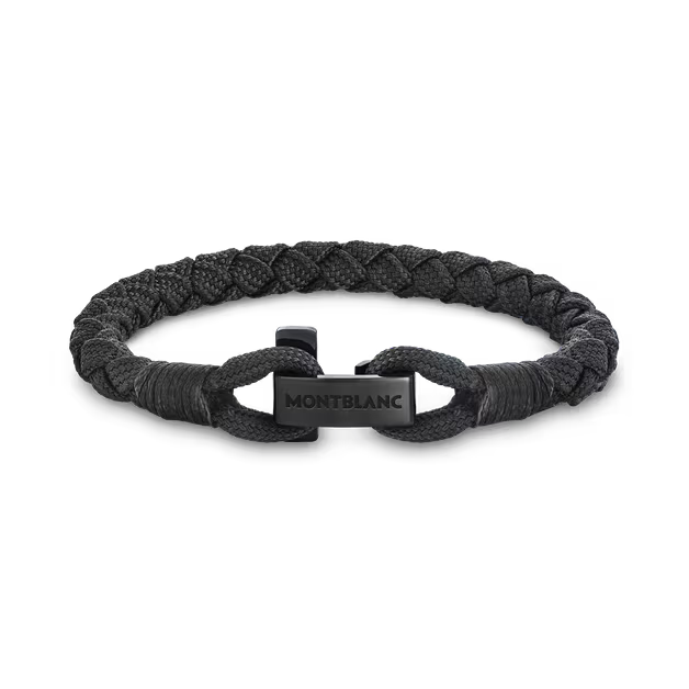 Montblanc Montblanc bracelet with T-clasp black size S 130860 60