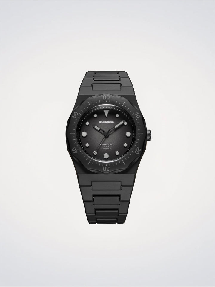 D1 Milano Carbon Duikhorloge Polycarbon 40,5 mm D1-PDBJ01