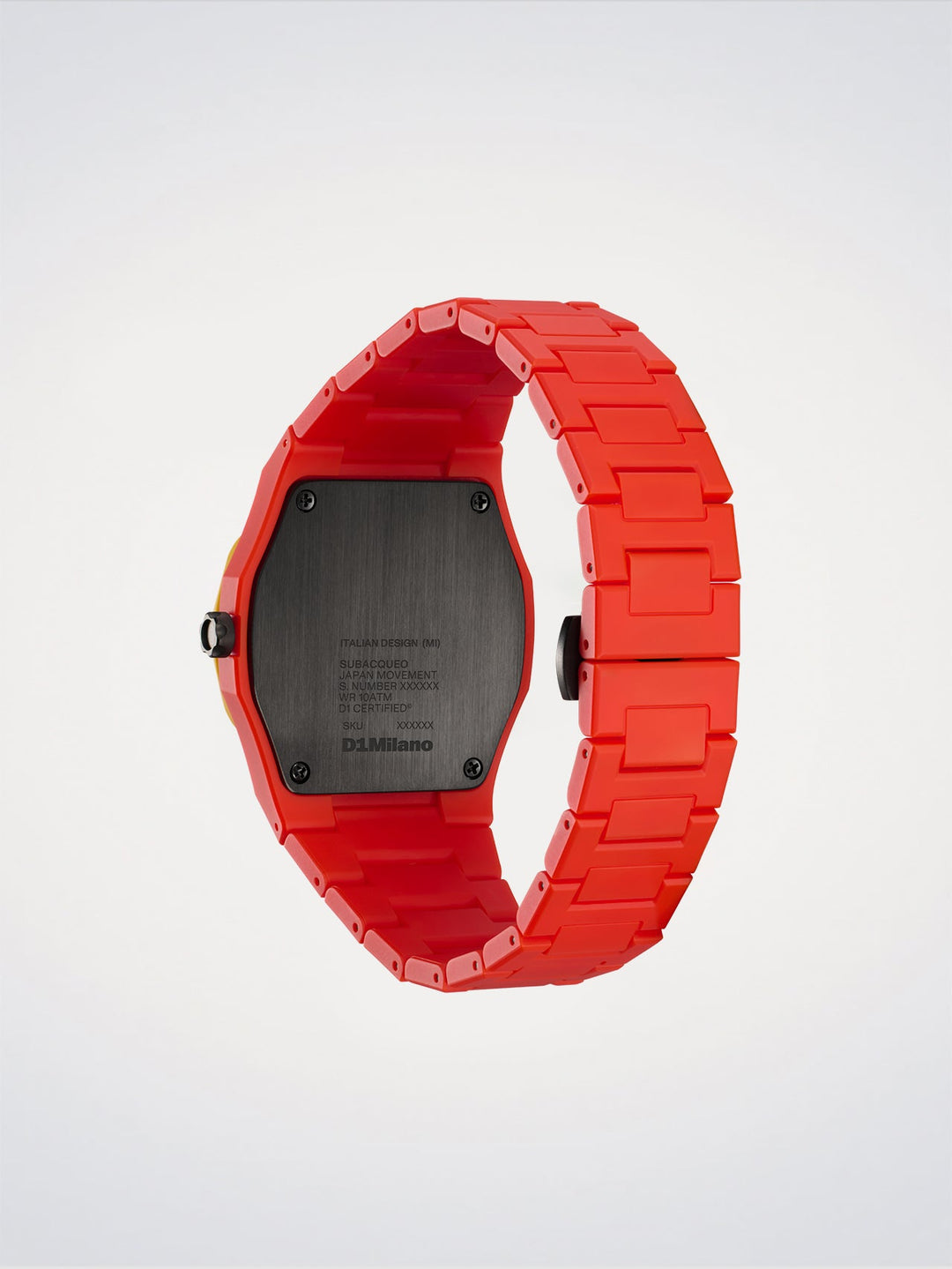 D1 Milano Fire Taucheruhr Polycarbonat 40,5 mm D1-PDBJ05
