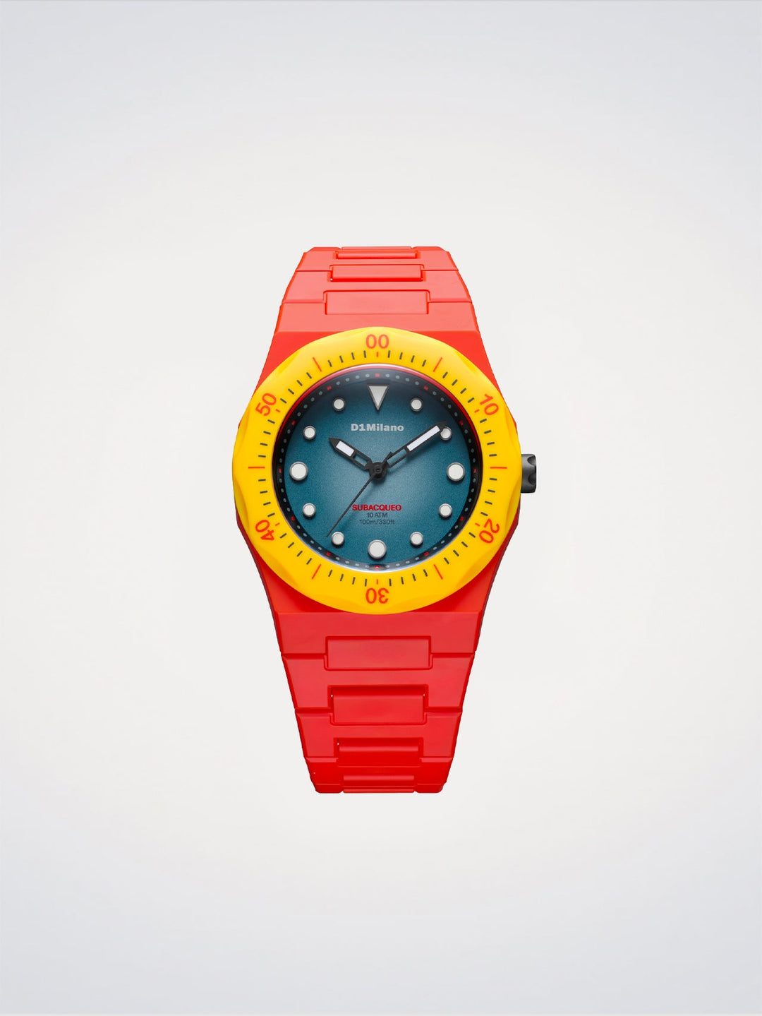 D1 Milano Fire Taucheruhr Polycarbonat 40,5 mm D1-PDBJ05