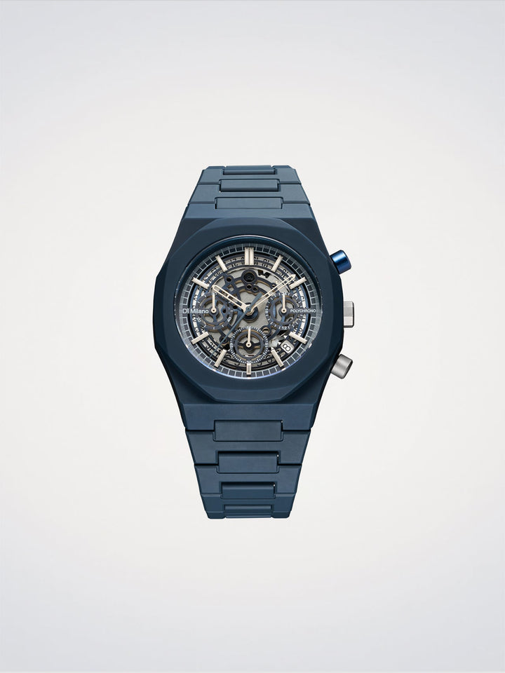 D1 Milano Modell B Polychrono 40,5 mm D1-PHBJ12