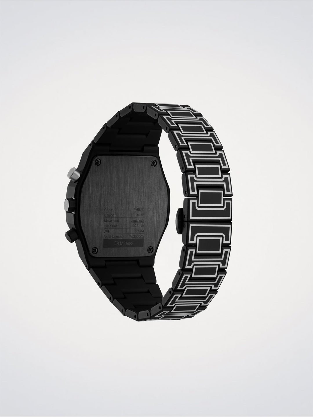 D1 Milano Black Sketch Polychrono 40.5 mm D1-PHBJ14