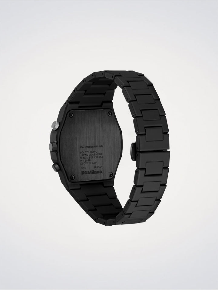 D1 Milano verguld maanpolychronohorloge 40,5 mm D1-PHBJ15