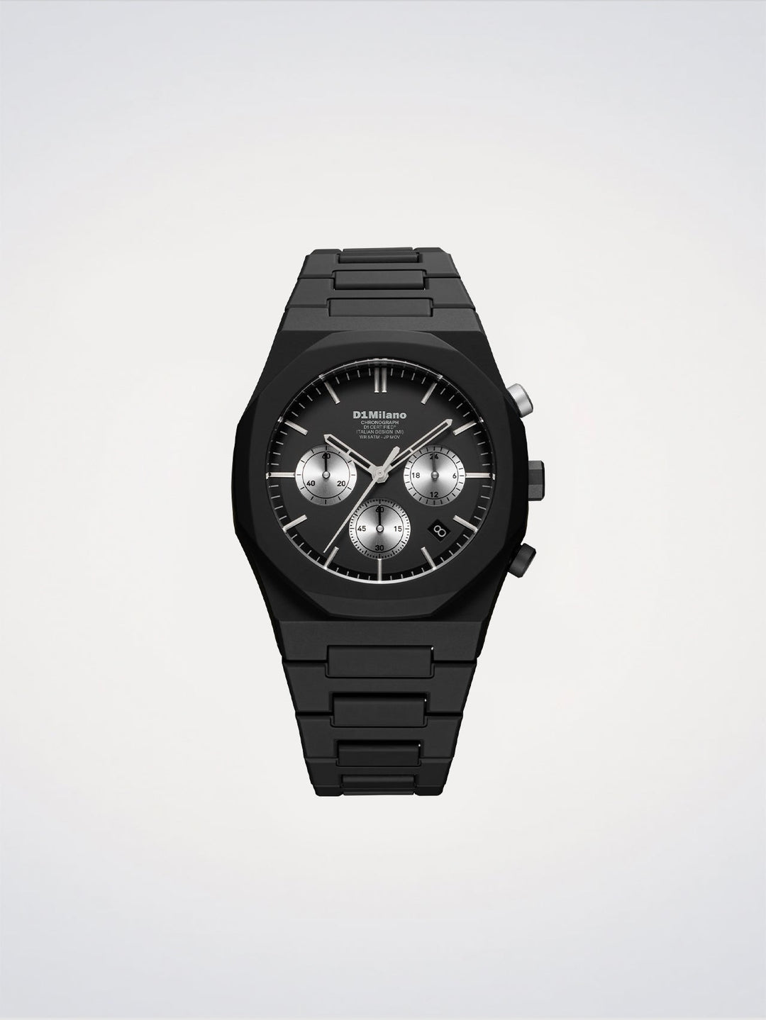 D1 Milano verguld maanpolychronohorloge 40,5 mm D1-PHBJ15