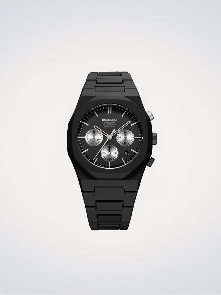 D1 Milano verguld maanpolychronohorloge 40,5 mm D1-PHBJ15