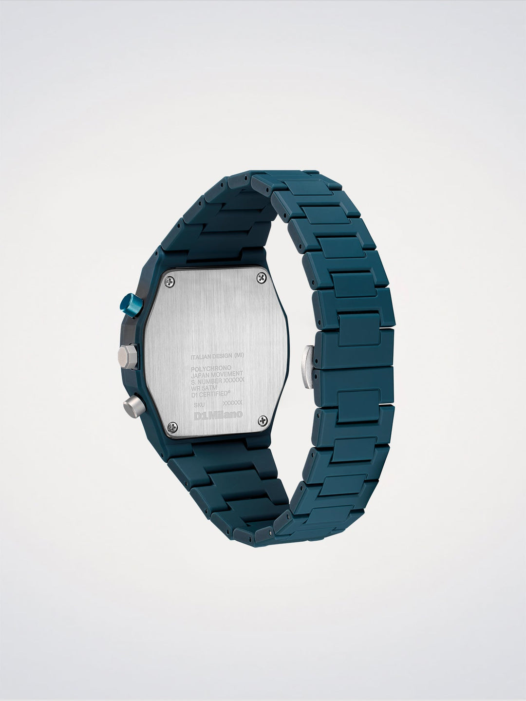 D1 Milano Blue Spectrum Polychrono-Uhr 40,5 mm D1-PHBJ20