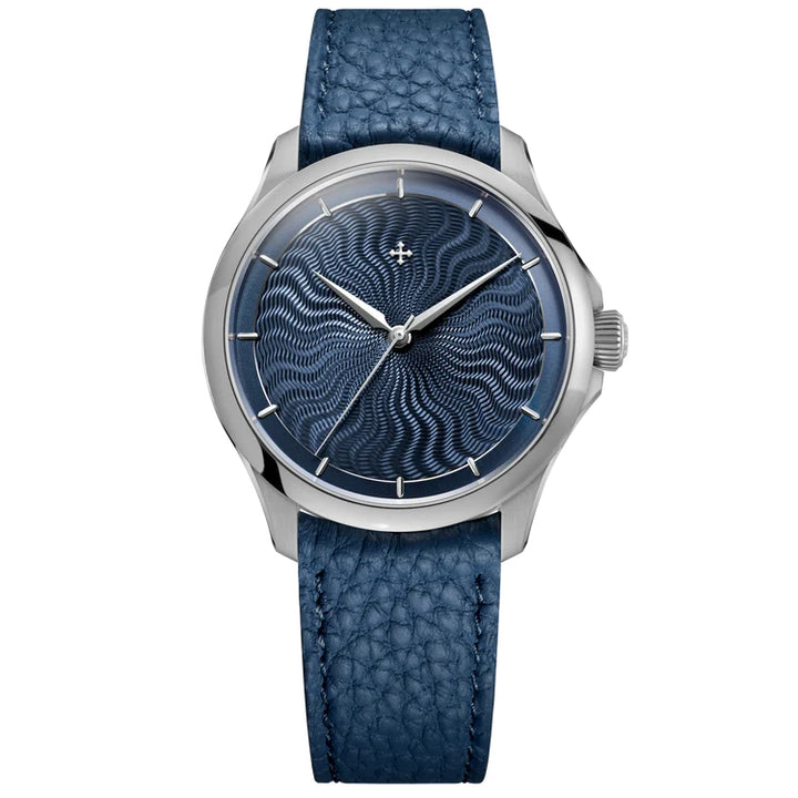 Venezianico Redentore Levius 38 mm blauw automatisch titanium 1521500