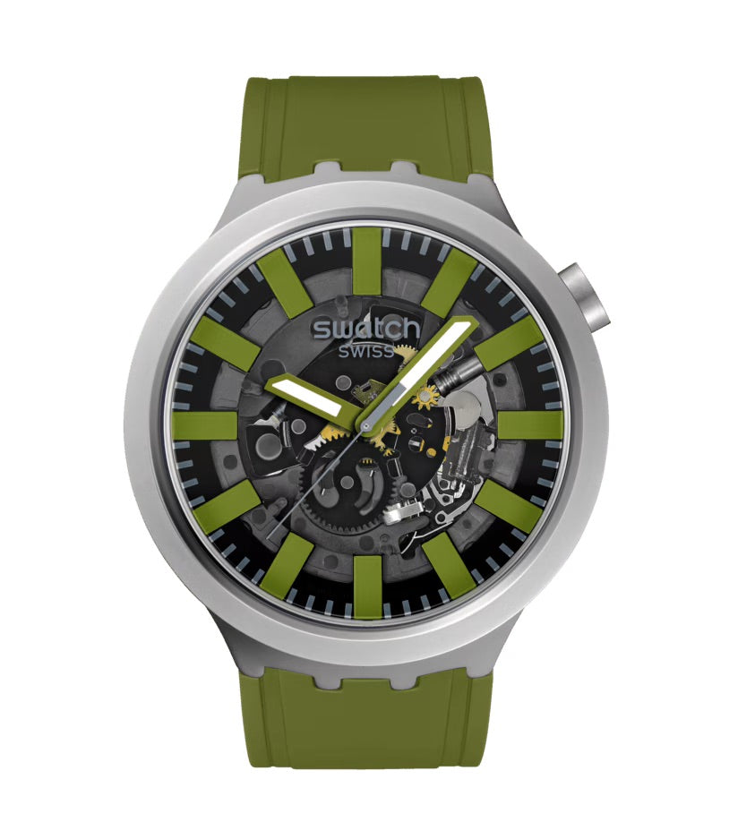 Swatch thru the underbrush Originals Big Bold Irony 47mm SB07S118