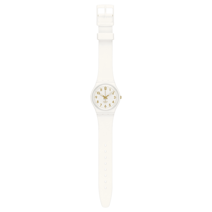 Swatch White Bishop Originals Gent 34mm SO28W106-S14 Watch