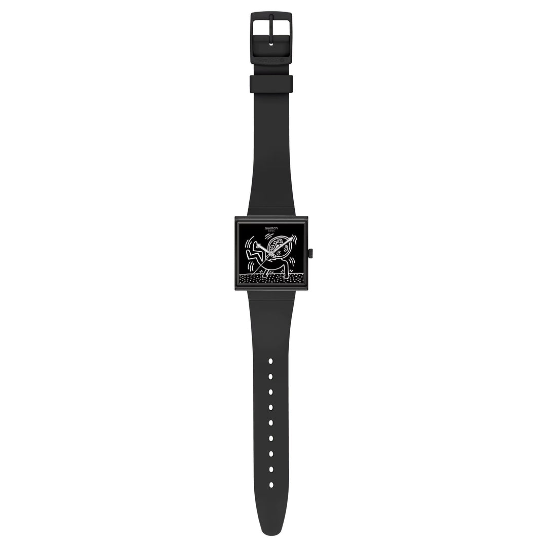 Swatch break los bioceramic Wat als? Verzameling 33 mm SO34Z103