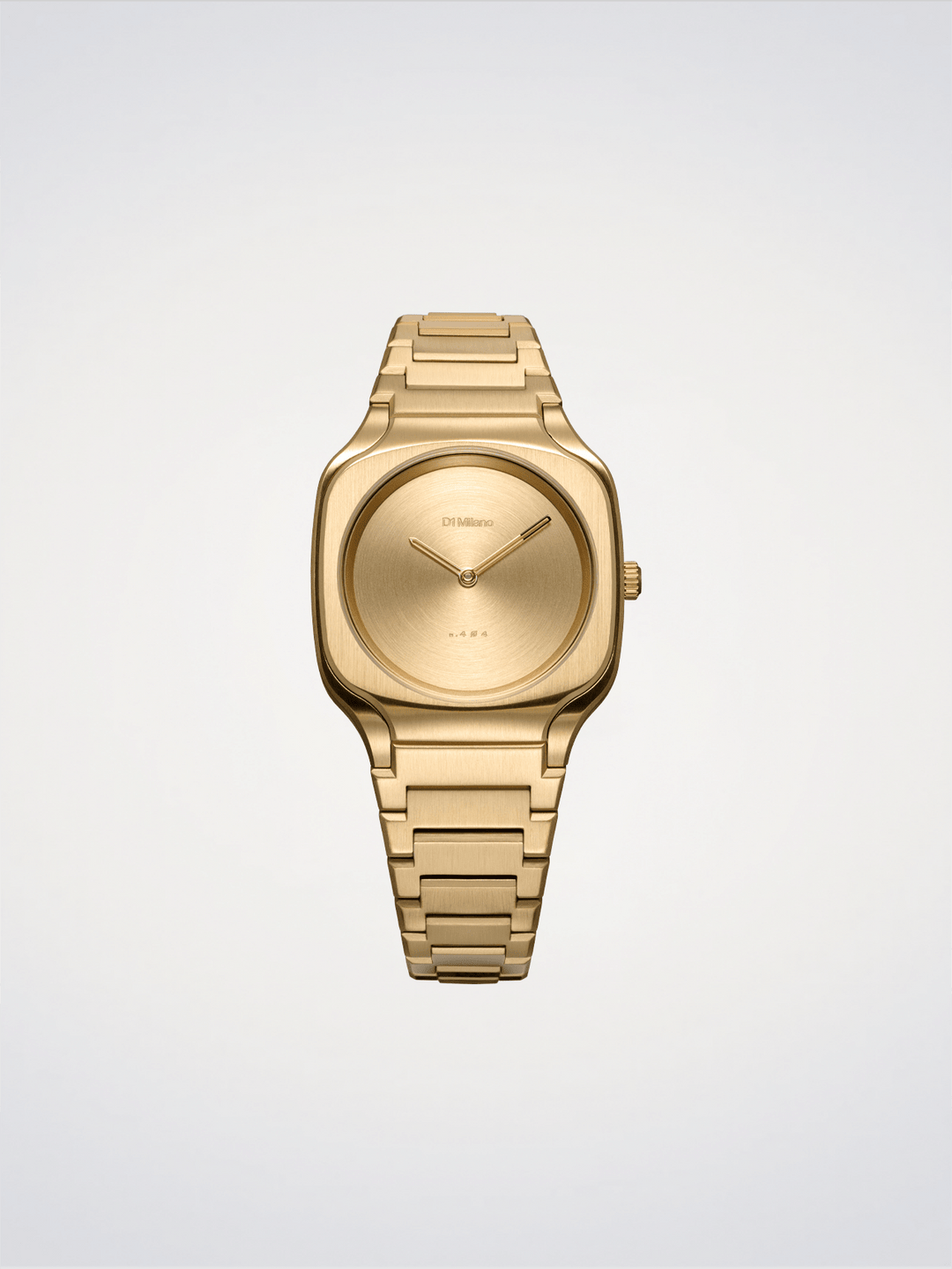 D1 Milano Gold Square Disc 32 mm D1-SQBL03