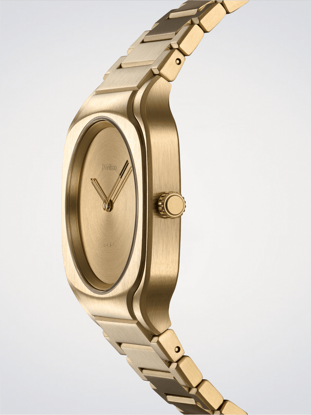 D1 Milano Gold Square Disc 32 mm D1-SQBL03