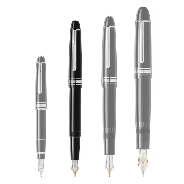 Montblanc vulpen Meisterstück platina punt M 132468