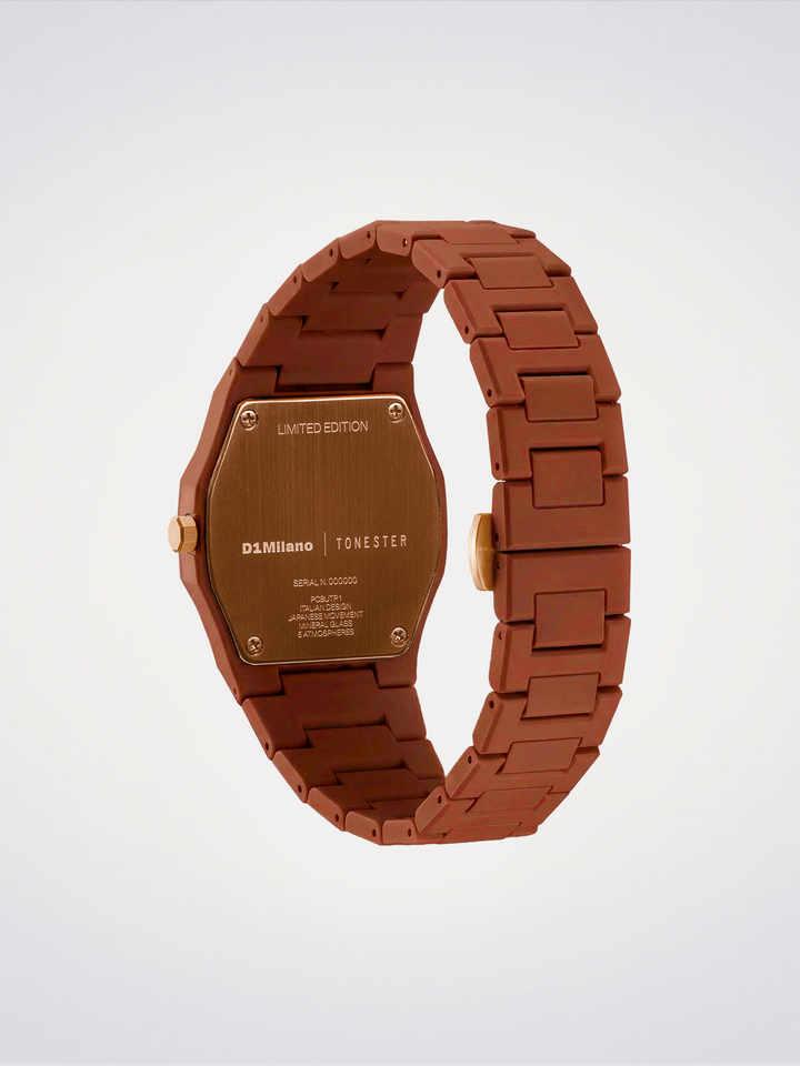 D1 Milano D1 x Tonester: Street Art Limited Edition horloge 40,5 mm D1-PCBUTP3