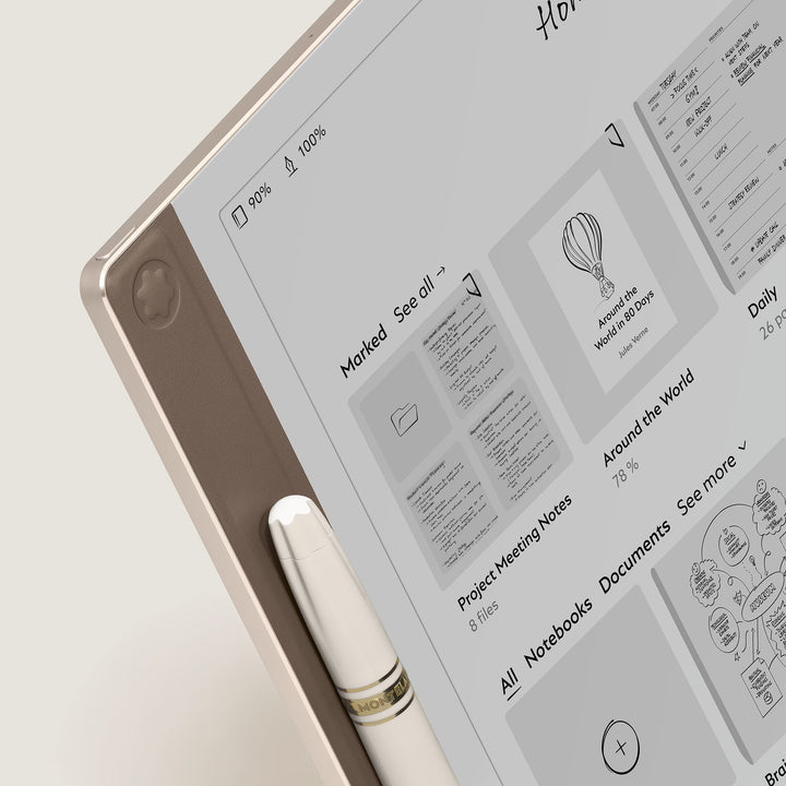 Montblanc Digitaal Papier goud 135011