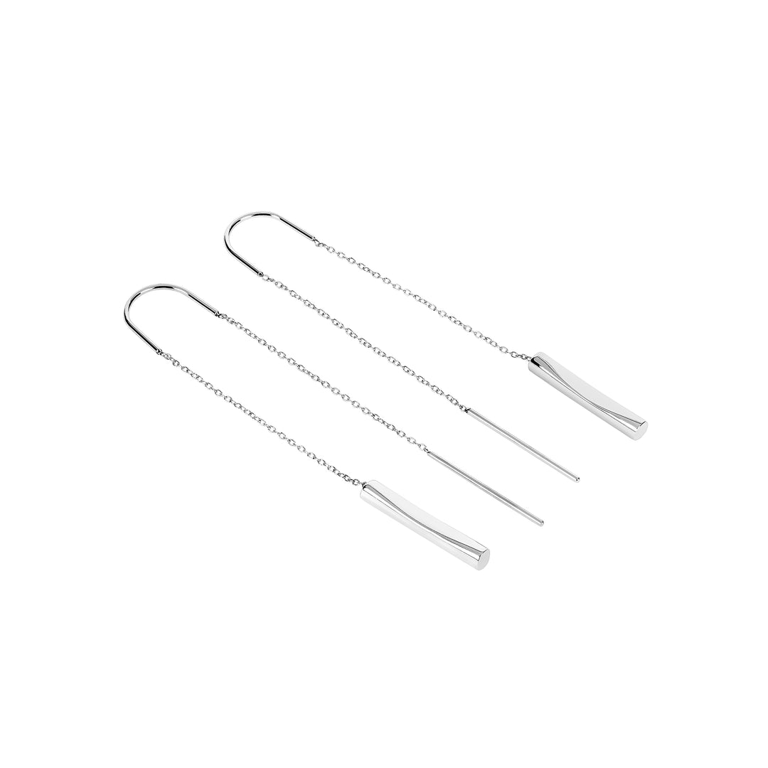Breil Flow stalen oorbellen TJ3578