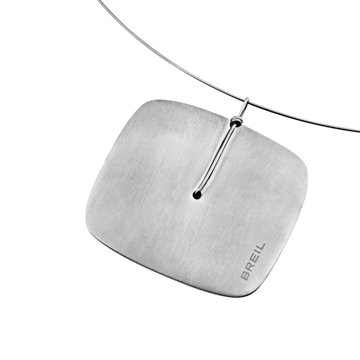 Breil Reloaded Steel Blast steel choker necklace TJ3922