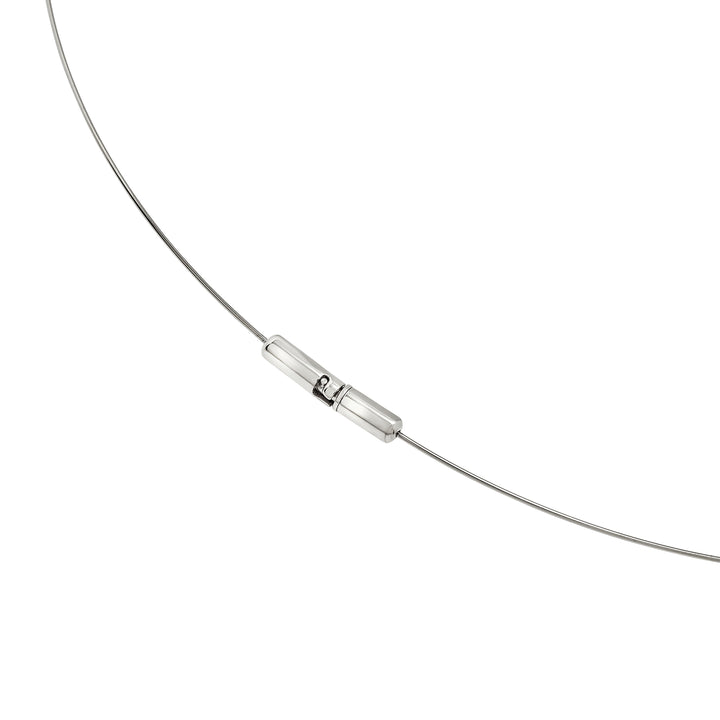 Breil Reloaded Steel Moon choker ketting TJ3923
