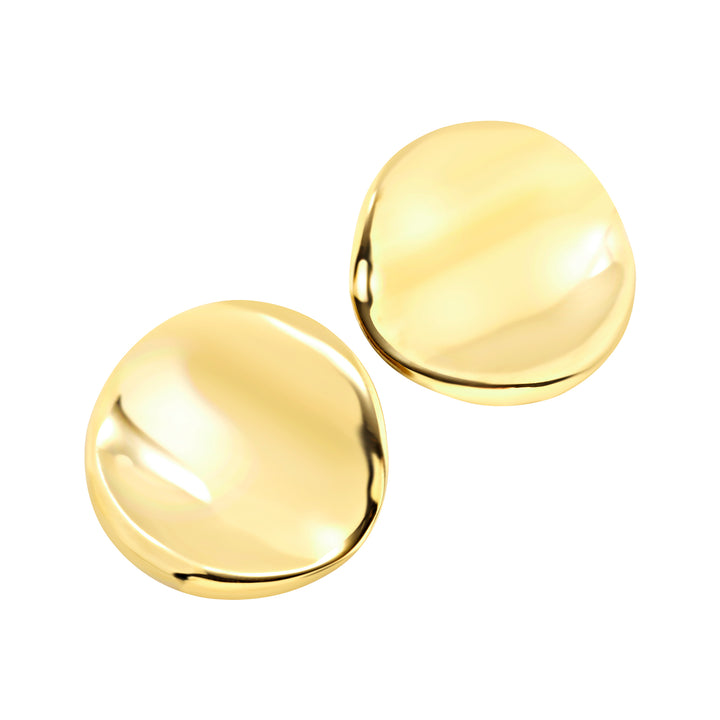 Breil Globe-Ohrringe aus Stahl mit goldenem PVD-Finish TJ4063