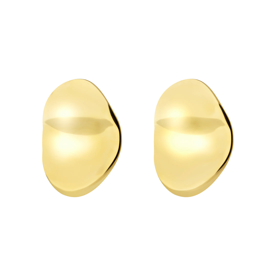 Breil Globe-Ohrringe aus Stahl mit goldenem PVD-Finish TJ4063
