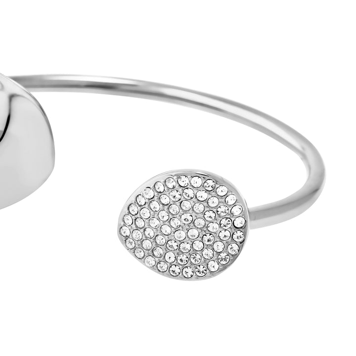 Breil stijve armband B Whisper Glow stalen zirkonia TJ4224