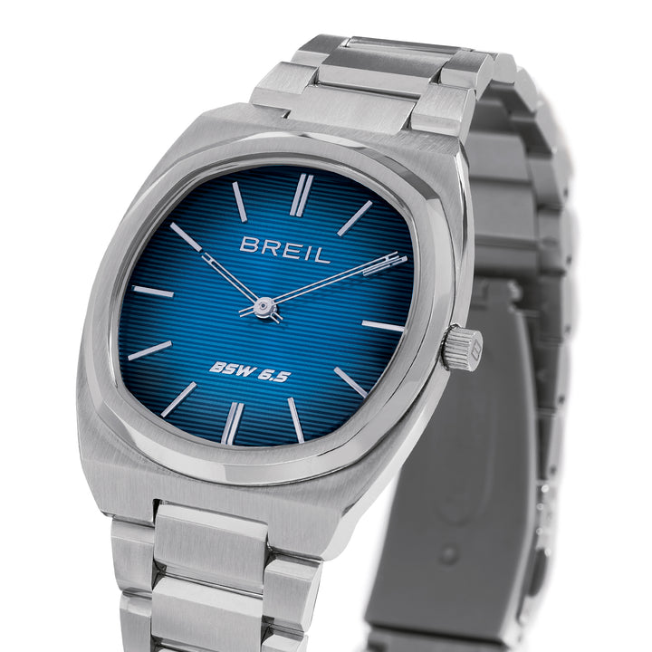 Breil-Uhr BSW6.5 38 mm blauer Quarzstahl TW2122