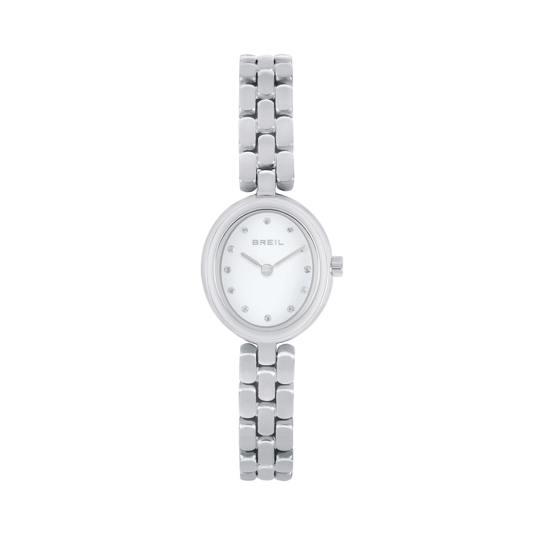 Breil Eclat horloge 31mm zilver quartz staal TW2123