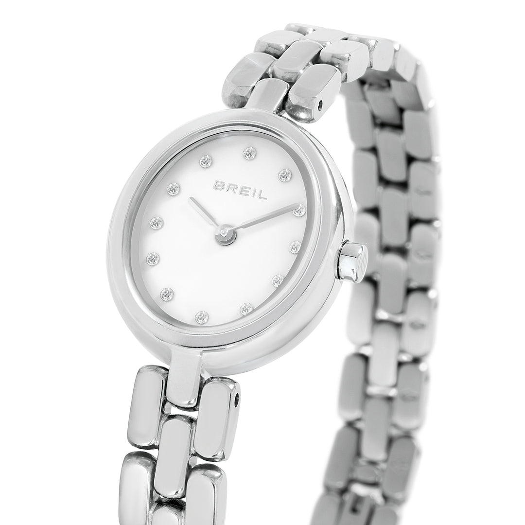 Breil Eclat horloge 31mm zilver quartz staal TW2123