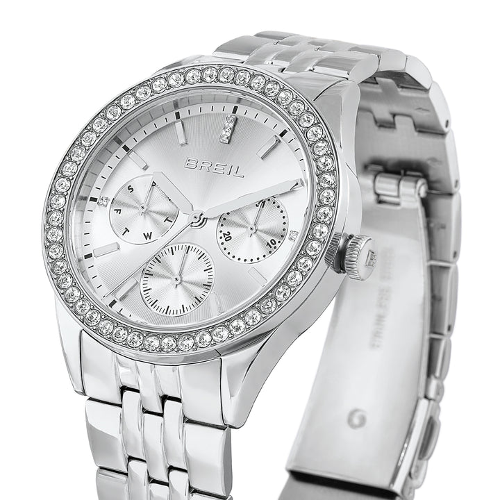Breil Uhr Flurry 36mm Silber Quarzstahl TW2133