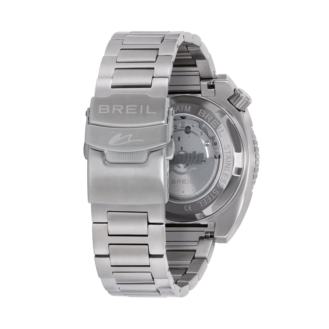 Breil watch Manta Seeker 42mm blue automatic steel TW2180