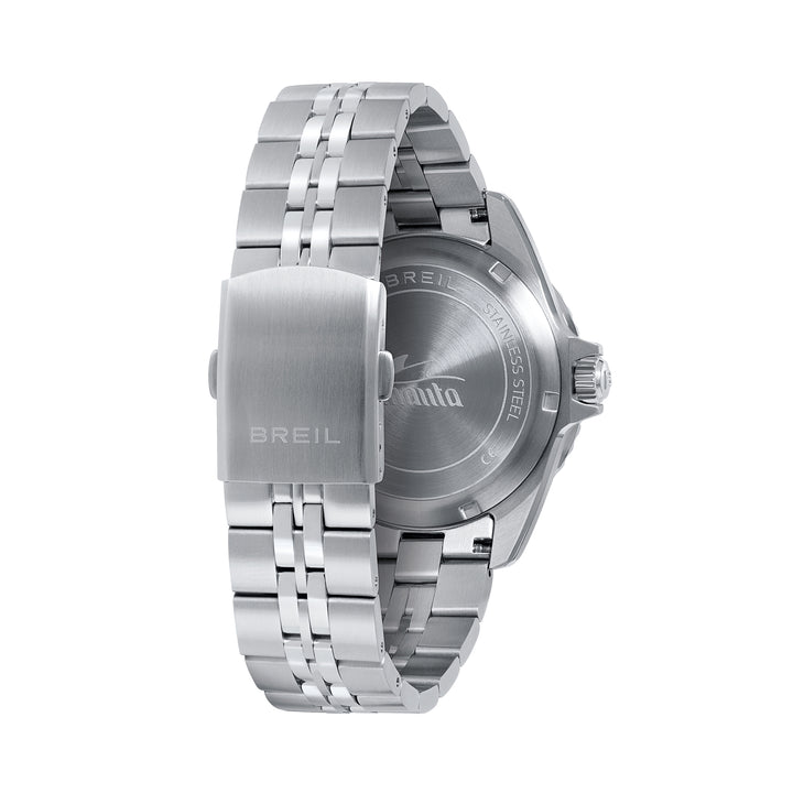Breil Uhr Manta Heritage 42mm schwarzer Quarzstahl TW2206