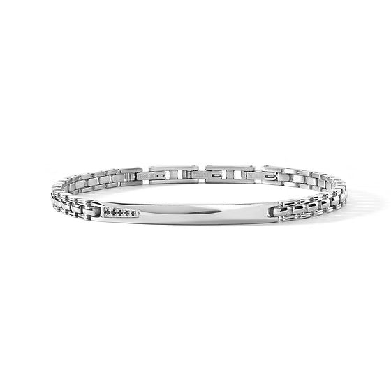 Comete bracelet Suits steel and zircons UBR 913