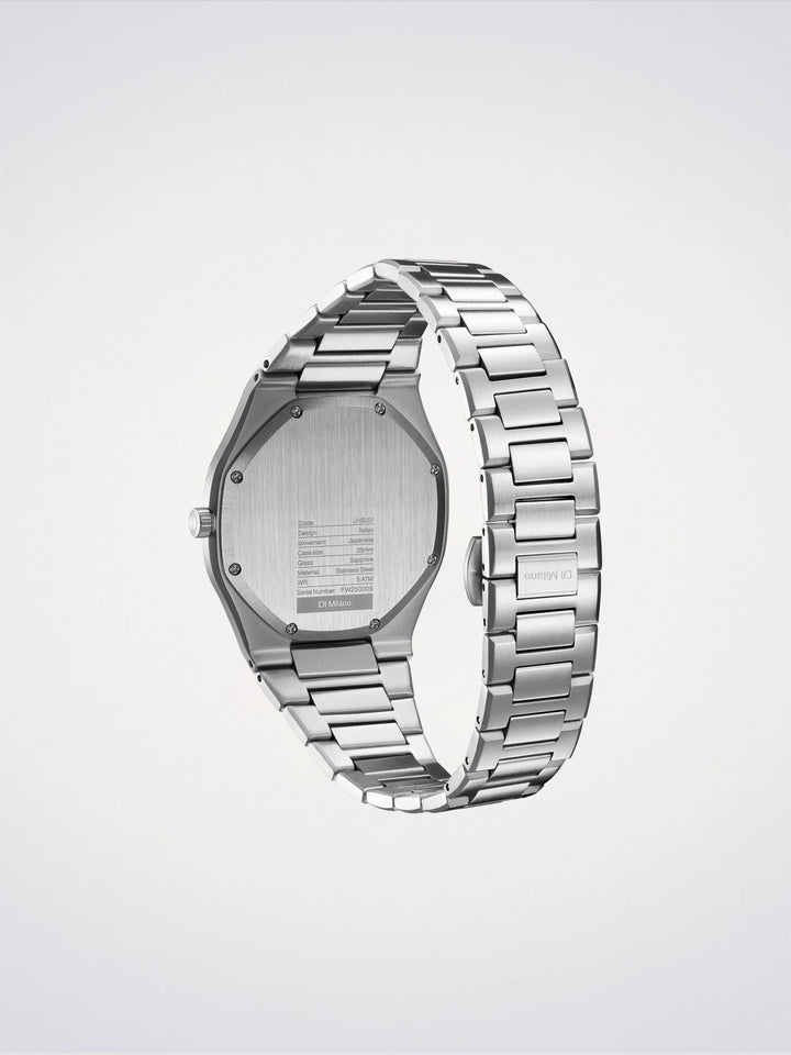 D1 Milano Groovy Black Ultradünn 39 mm D1-UHBJ01