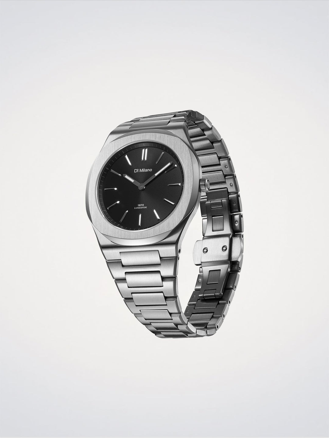 D1 Milano Groovy Black Ultradünn 39 mm D1-UHBJ01