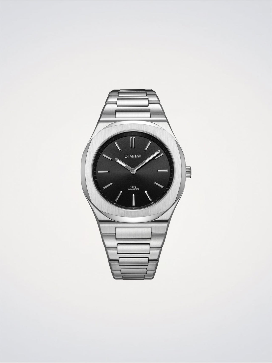 D1 Milano Groovy Black Ultradünn 39 mm D1-UHBJ01